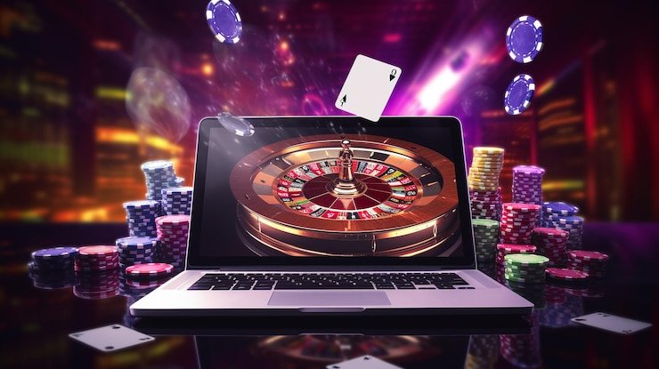 Tampilan studio Lightning Roulette rajaslot888 dengan dealer profesional di meja roulette